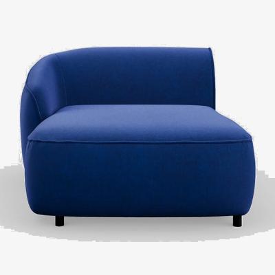 Heal's Heal's Aurelie Chaise Module LHF Smart Luxe Velvet Azure Azure
