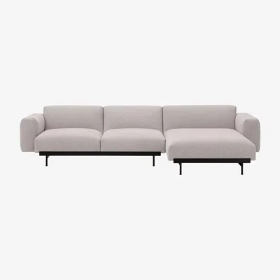 Heal's Muuto In Situ Right Hand Facing Corner Sofa Clay 12