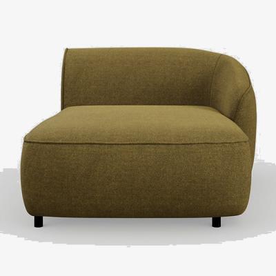 Heal's Heal's Aurelie Chaise Module RHF Smart Luxe Velvet Peridot
