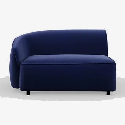 Heal's Heal's Aurelie Large Corner Module LHF Smart Luxe Velvet Midnight