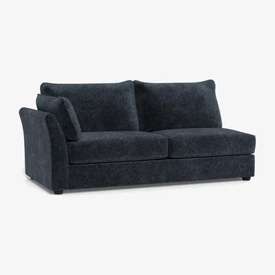 Heal's Heal's Tailor Large Unit Left Hand Facing Boucle Velvet Space Natural Beech Feet