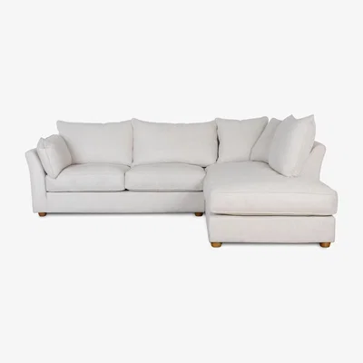 Heal's Heal's Tailor Right Hand Corner Sofa Velvet Teal - Heal's UK Furniture