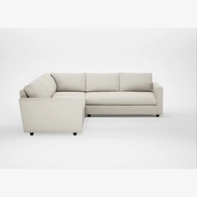 Heal's Heal's Nimbus II Corner Sofa Chunky Boucle Ecru Black Feet