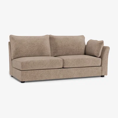 Heal's Heal's Tailor Large Unit Right Hand Facing Boucle Velvet Rocky Natural Beech Feet