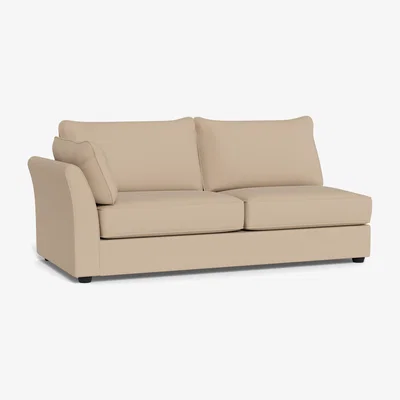 Heal's Heal's Tailor Large Unit Left Hand Facing Capelo Linen-Cotton Bamboo Natural Beech Feet