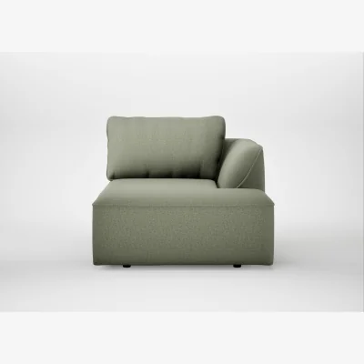 Heal's Heal's Morven Right Hand Facing Chaise Unit Capelo Linen-Cotton Sage