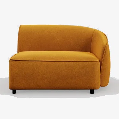 Heal's Heal's Aurelie Corner Module RHF Smart Luxe Velvet Cognac