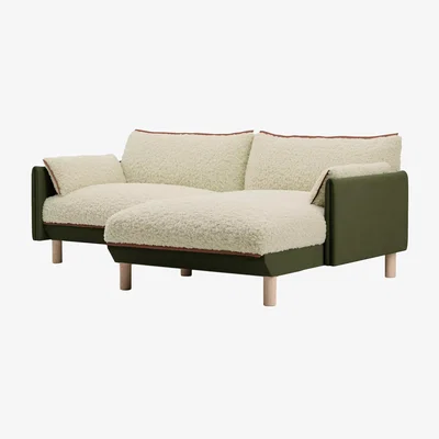John Lewis Cozmo Cozy 3 Seater RHF Chaise Sofa