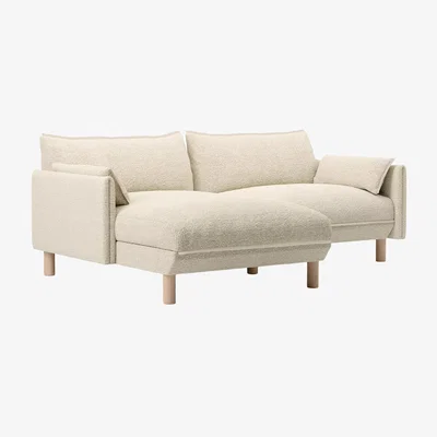 John Lewis Cozmo Cozy 3 Seater LHF Chaise Sofa