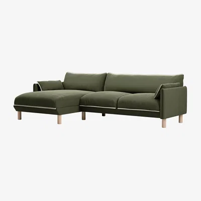 John Lewis Cozmo Cozy 4 Seater LHF Chaise Sofa