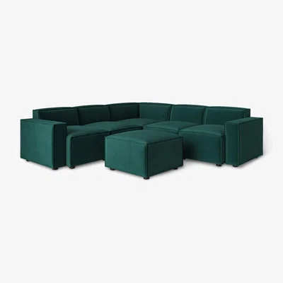 John Lewis Swyft Model 03 5 Seater Corner Sofa with Ottoman
