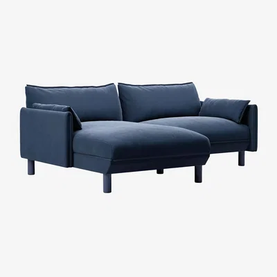 John Lewis Cozmo Cozy 3 Seater LHF Chaise Sofa