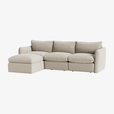 Loaf Pillow Nap Modular Chaise Sofa