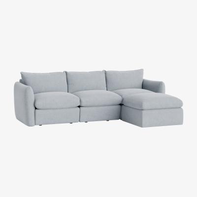 Loaf Pillow Nap Modular Chaise Sofa