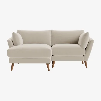 Loaf Groover Chaise, Large Left Hand (Blotting Paper Clever Velvet)