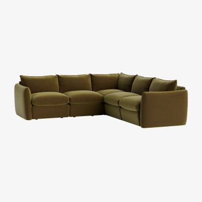 Loaf Pillow Nap Modular Corner Storage Sofa