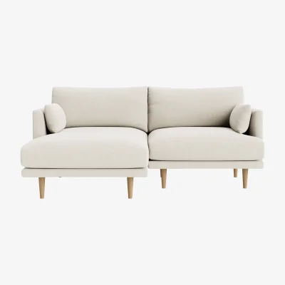 Loaf Jeffers Chaise Sofa, Large Left Hand (Egg Box Clever Linen)