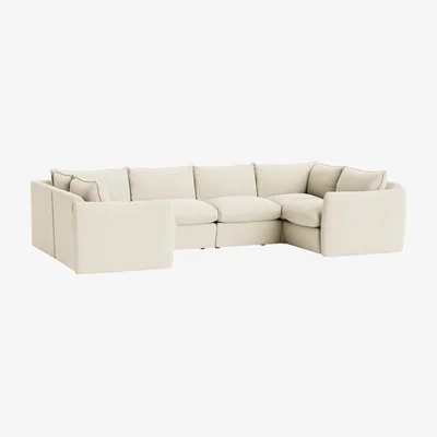 Loaf Pillow Nap Modular Corner Storage Sofa