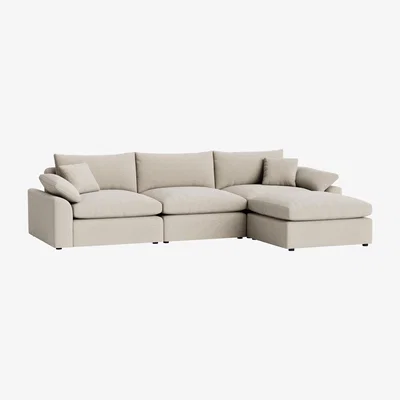 Loaf Cuddlemuffin Modular Chaise Sofa