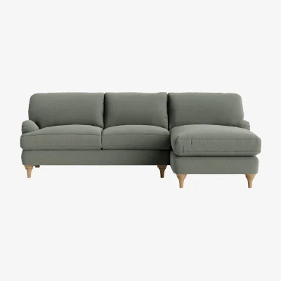 Loaf Jonesy Chaise Sofa, Extra Large Right Hand (Pear Drop Clever Linen)