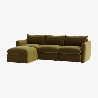 Loaf Pillow Nap Modular Chaise Sofa