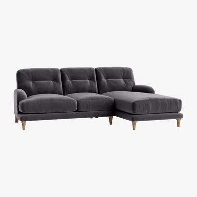 Loaf Sugar Bum Chaise Sofa