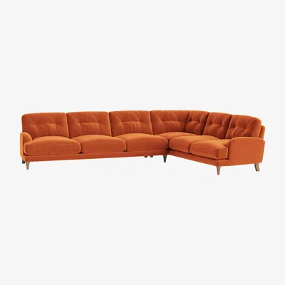 Loaf Sugar Bum Corner Sofa