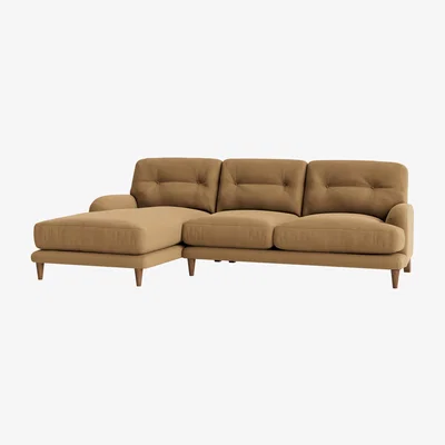 Loaf Sugar Bum Chaise Sofa