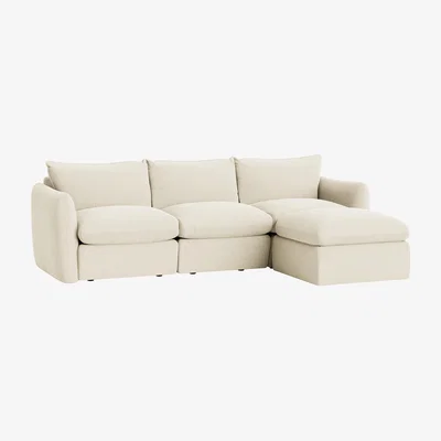 Loaf Pillow Nap Modular Chaise Sofa
