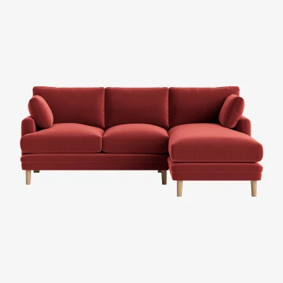 Loaf Squisharoo Chaise Sofa, Large Right Hand (Rocking Horse Clever Velvet)
