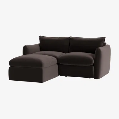 Loaf Pillow Nap Modular Chaise Sofa