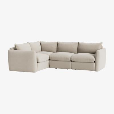 Loaf Pillow Nap Modular Corner Storage Sofa