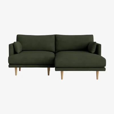 Loaf Jeffers Chaise Sofa, Large Right Hand (Woody Walk Clever Cotton)