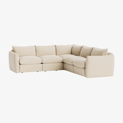 Loaf Pillow Nap Modular Corner Storage Sofa