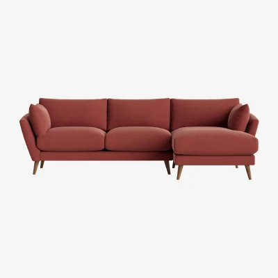 Loaf Groover Chaise, Extra Large Right Hand (Summer Pudding Clever Linen)