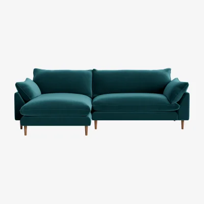 Loaf Slow Riser Chaise, Extra Large Left Hand (Rockpool Clever Velvet)