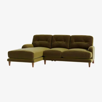 Loaf Sugar Bum Chaise Sofa