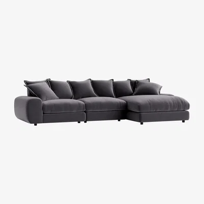 Loaf Wodge Modular Chaise Sofa