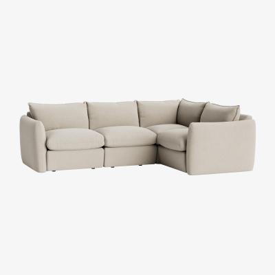 Loaf Pillow Nap Modular Corner Storage Sofa