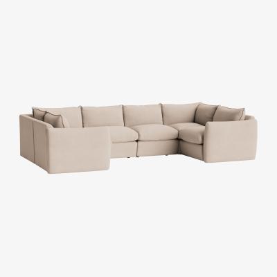 Loaf Pillow Nap Modular Corner Storage Sofa