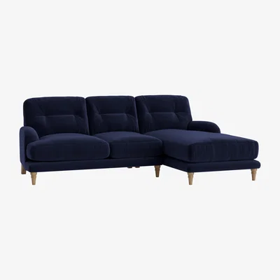 Loaf Sugar Bum Chaise Sofa