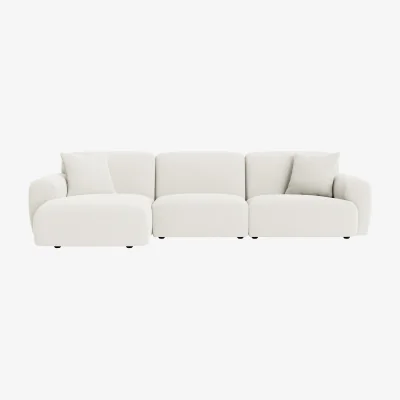 Loaf Squishblocks Modular Chaise Sofa, Large Left Hand (Butler Sink Clever Linen)
