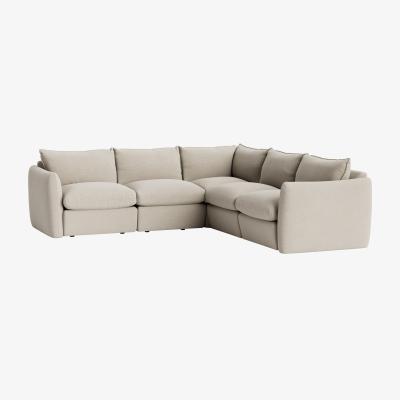 Loaf Pillow Nap Modular Corner Storage Sofa