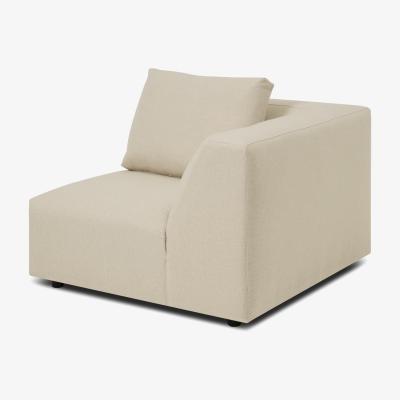 Made.com Jacklin Corner Modular Chair, Natural Recycled Weave