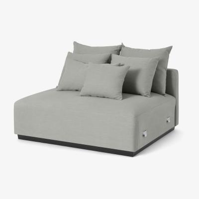 Made.com Laurin Middle Sofa Unit, Frost Grey Linen