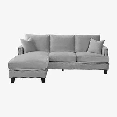 My Furniture Brunswick Universal Corner Sofa – Dove grey 