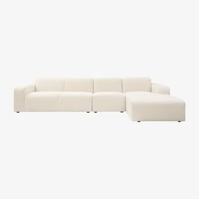 My Furniture Pebble Large Right Hand Corner Sofa – Calico 