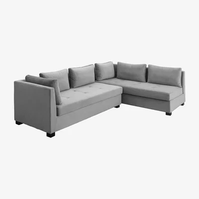 My Furniture Berkley Right Hand Corner Sofa - Dove Grey