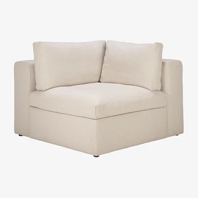 Made in Design Mellow Modular sofa textile white / Corner unit - Ethnicraft