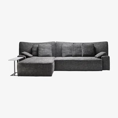 Made in Design Wow Sofa Corner sofa - L 339 x P 190 cm by Driade Brown/Grey